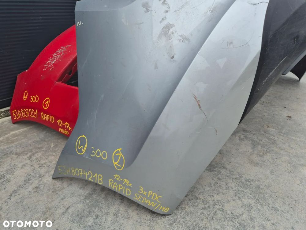 SKODA RAPID ZDERZAK PRZÓD / TYŁ - 25