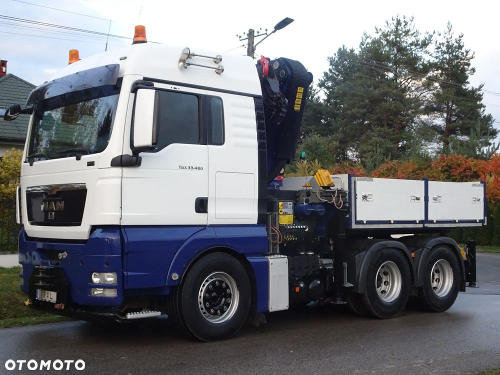 MAN TGX 33.480 Ciągnik Siodłowy 6x4 HDS  DMC 120 Ton Idealny - 2