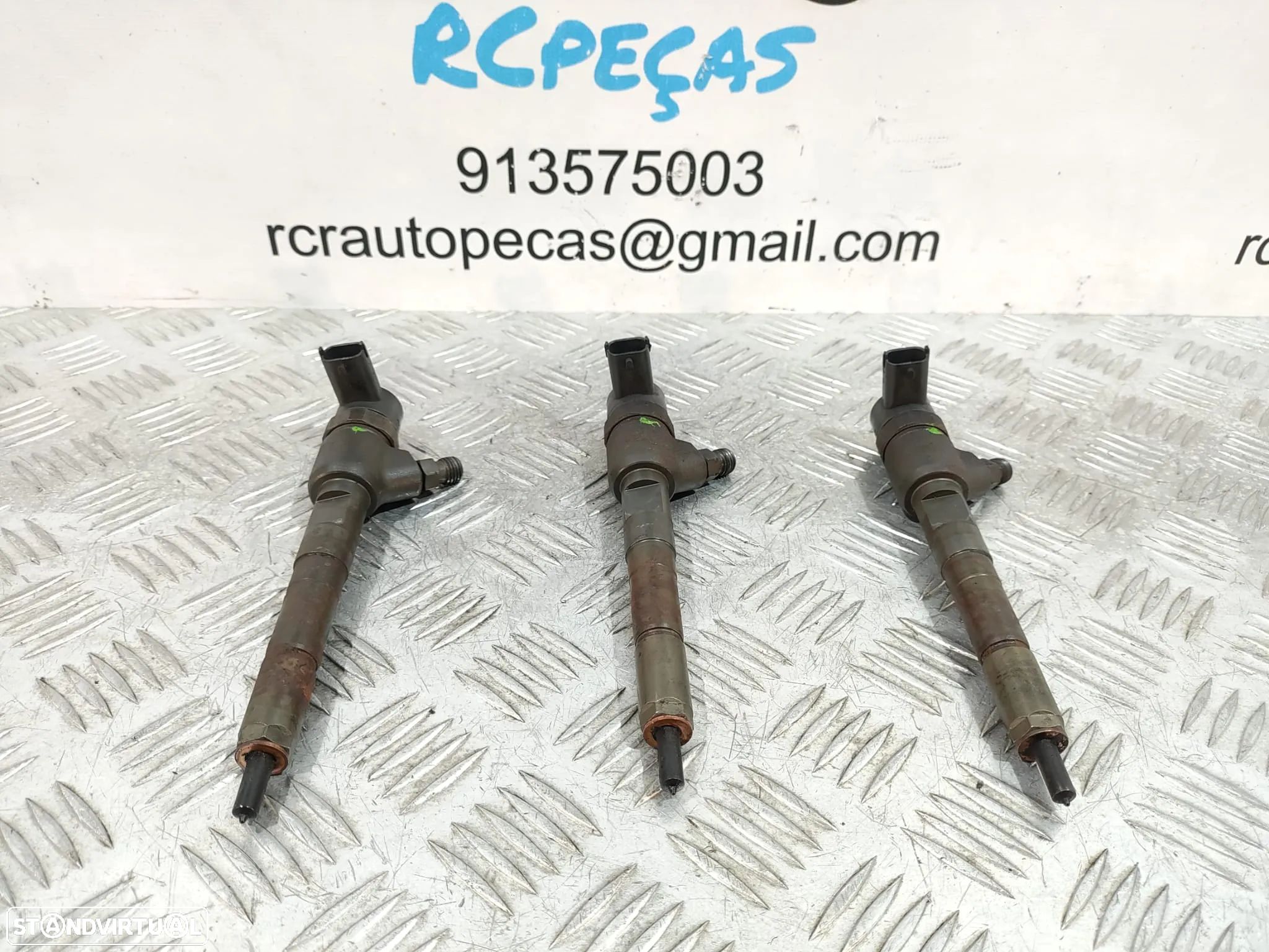 Conjunto 3 injetores Bosch Opel Corsa C 1.3 CDTI - 1