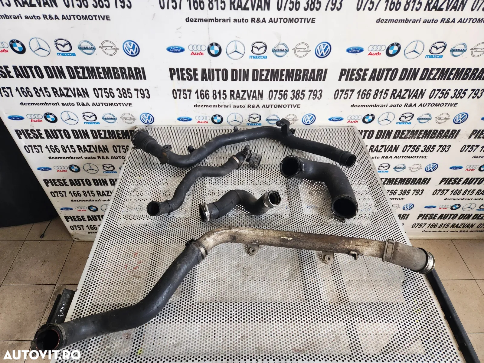 Furtun Tubulatura Conducta Intercooler Apa Audi Q7 7L Vw Touareg 7L Dezmembrez Audi Q7 3.0 Diesel B - 5