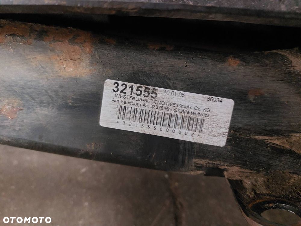 HAK HOLOWNICZY + TABLICZA + WIĄZKA + MODUŁ HAKA VOLKSWAGEN CADDY III - 6