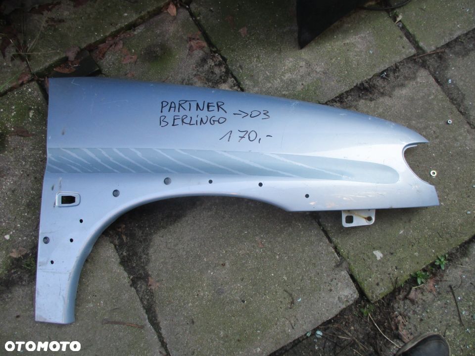 BŁOTNIK CITROEN BERLINGO PARTNER 96-03 PRAWY - 1