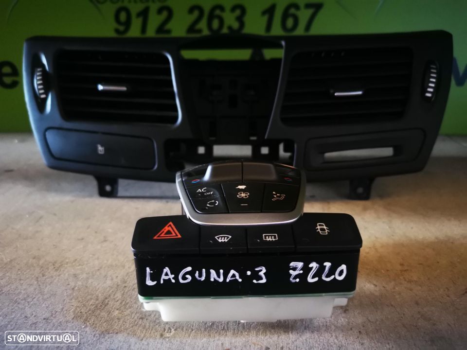 RENAULT LAGUNA III / 3 CLIMATRONIC / CHAUFAGEM - Z220 - 3