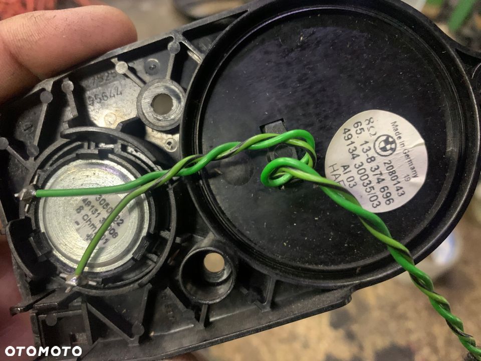 GŁOŚNIKI KOMPLET 8368233 BMW E46 COUPE CABRIO - 4