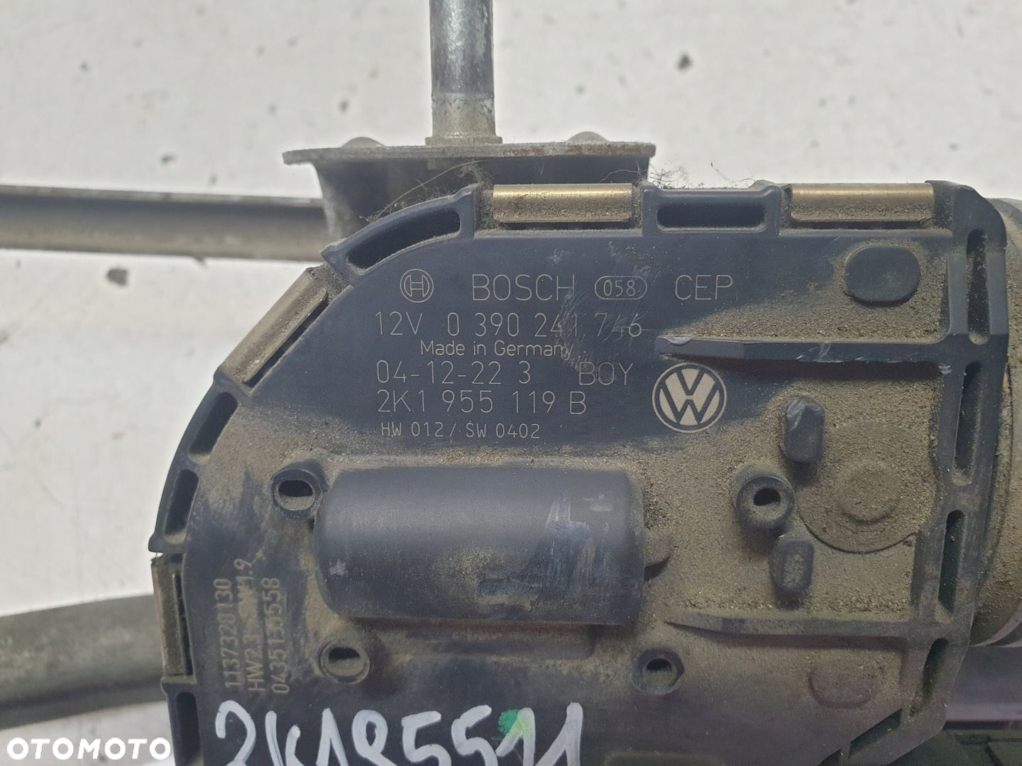 MECHANIZM WYCIERACZEK VW CADDY II 2K1955119B - 7