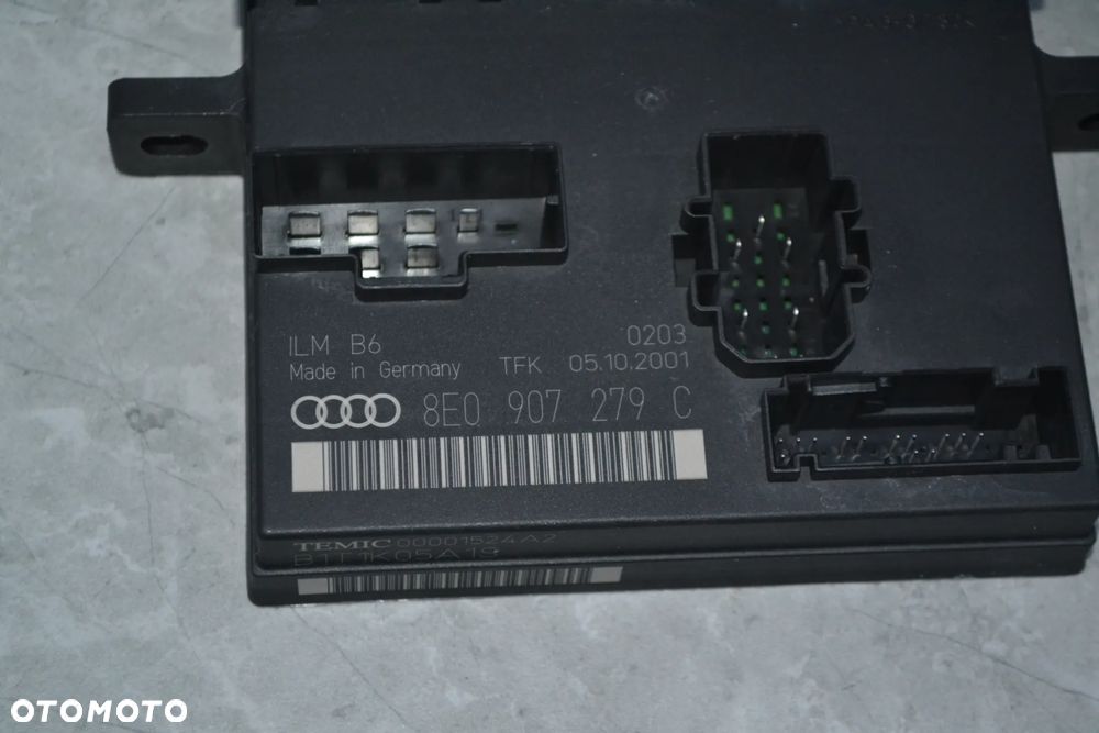 AUDI A4 B6 MODUŁ STEROWNIK ŚWIATEŁ 8E0907279C - 2