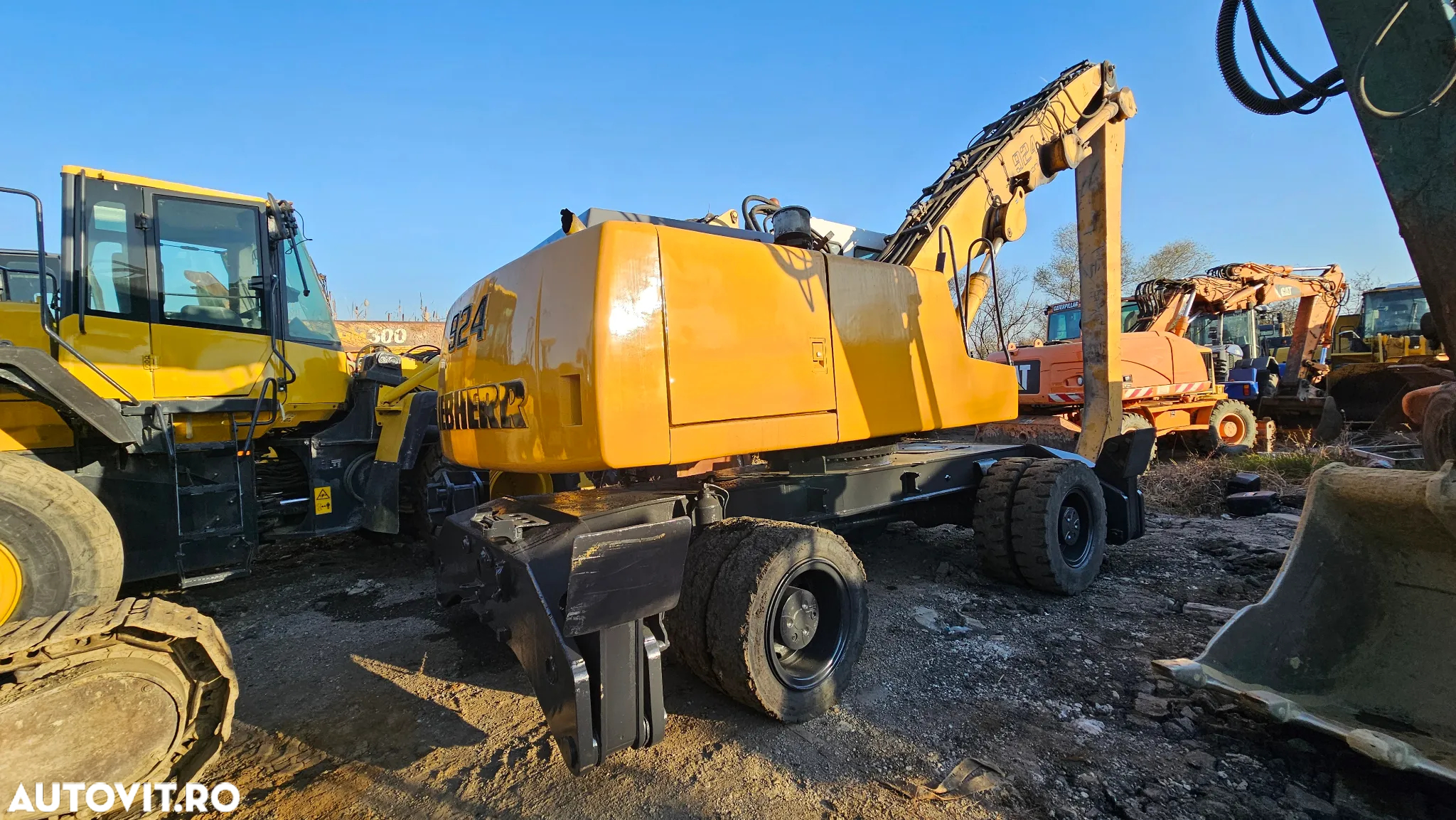 Liebherr A 924 C Excavator pe roti - 4