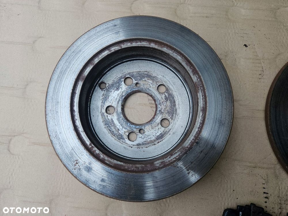 toyota prius ii 03-09 tarcze hamulcowe klocki tył - 5