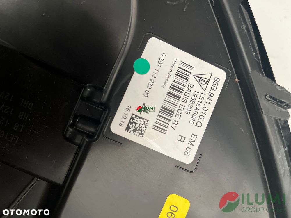 Reflektor Porsche Macan Full Led Prawy 95b941010 - 9