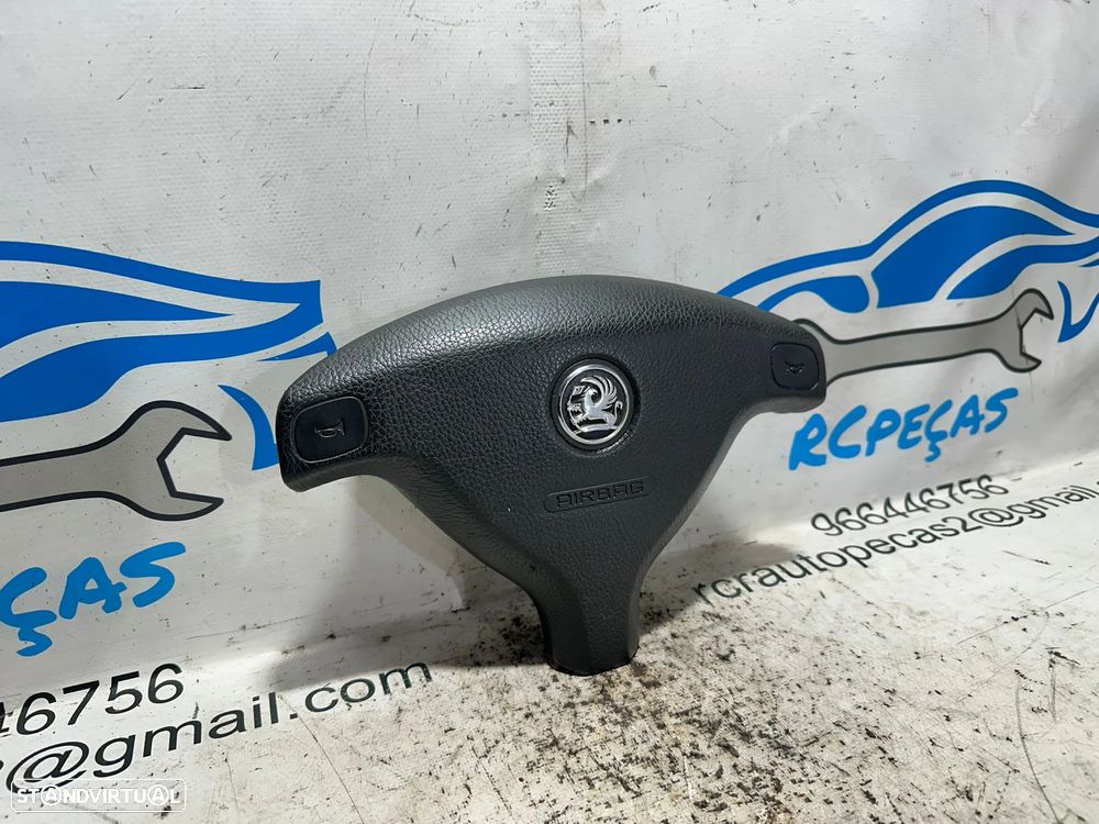 .Airbag Volante Condutor GM Opel Astra Zafira 90437571 1998 - 2005 - 3