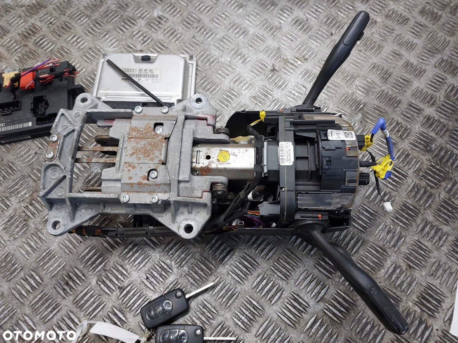 ZESTAW STARTOWY STEROWNIK AUDI A4 B6 2.5 TDI 8E0907401 8E0907279C - 8