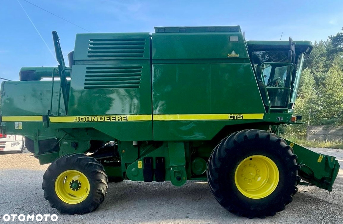 John Deere CTS 9780 KLIMA HEDER 7.60m ROTOR STÓŁ DO RZEPAKU OPONY 90% MOC:340KM - 6