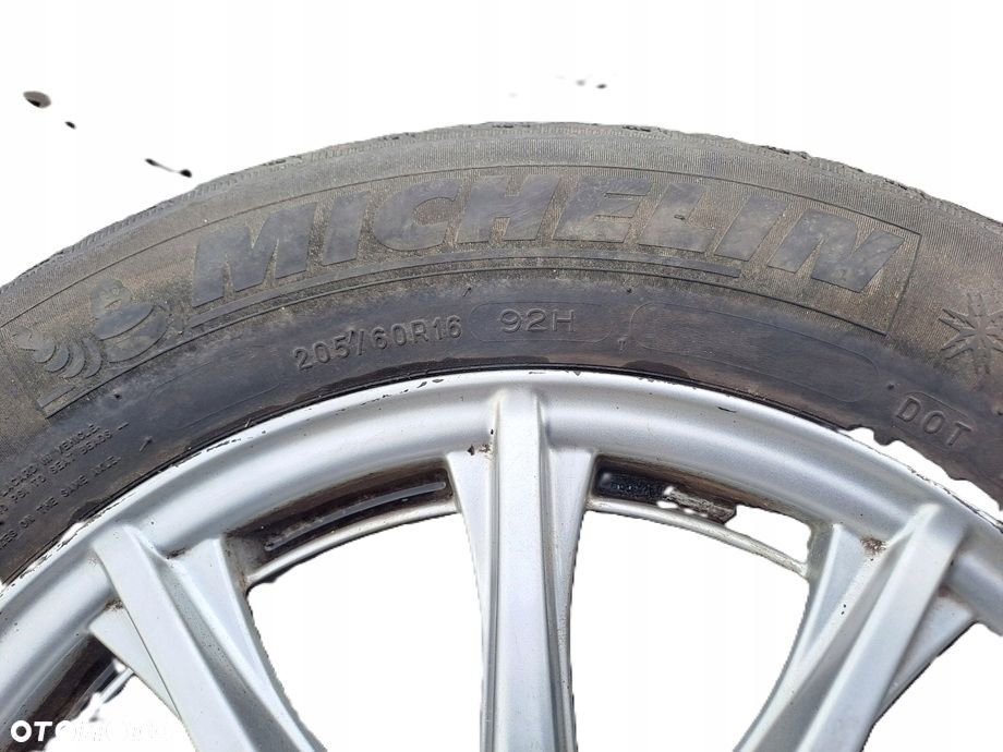 mercedes w204 w205 koła felgi opony zima 5,5mm 205/60/16r a2054012400 - 3
