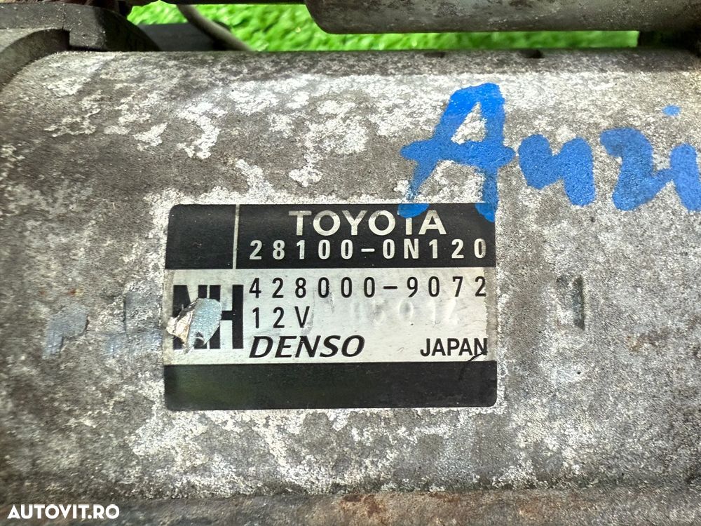 ELECTROMOTOR ( 2 BUC.) TOYOTA AVENSIS 2.0 DIESEL 2015 2012-2018 / TOYOTA AURIS 1.4 DIESEL 2013 2012-2018 COD OEM 28100-0N120 STM1099 - 8