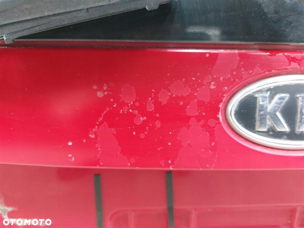 Klapa tył tylna Kia Picanto I  2004-2010 CZERWONA - 6