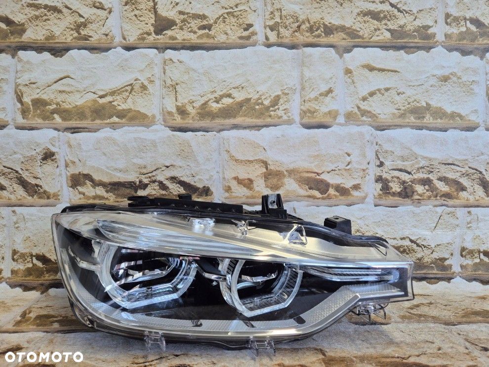 Reflektor Przód strona prawa BMW 3 F30 F35 F31 full led adaptive lci - 13
