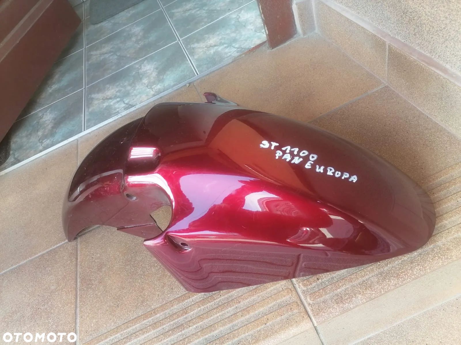 EU Błotnik Przód Honda Pan European ST1100 ST 1100 Bordowy w kolor - 1