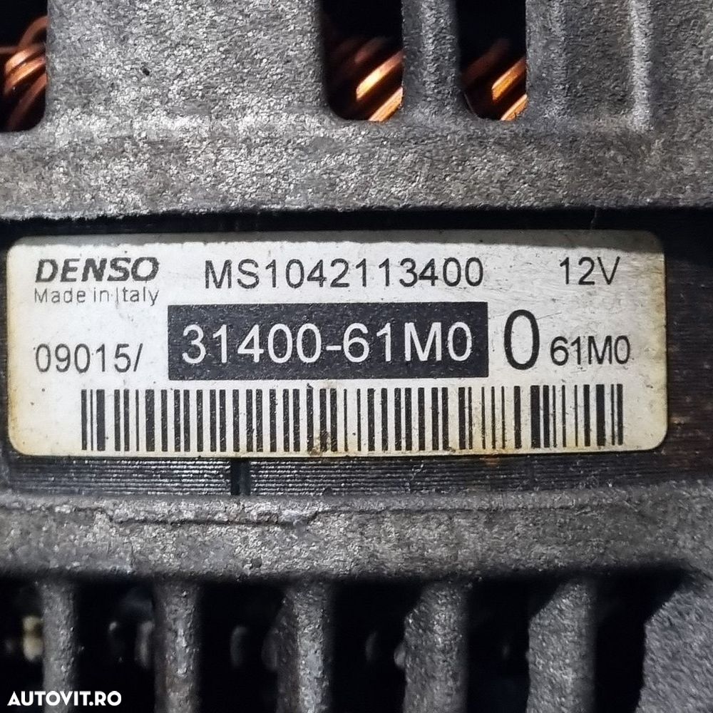 Alternator Suzuki SX4 S - Cross II 1.6 B 2013 - 2016 120CP 1586CC M16A Euro5 (1410) ... - 3