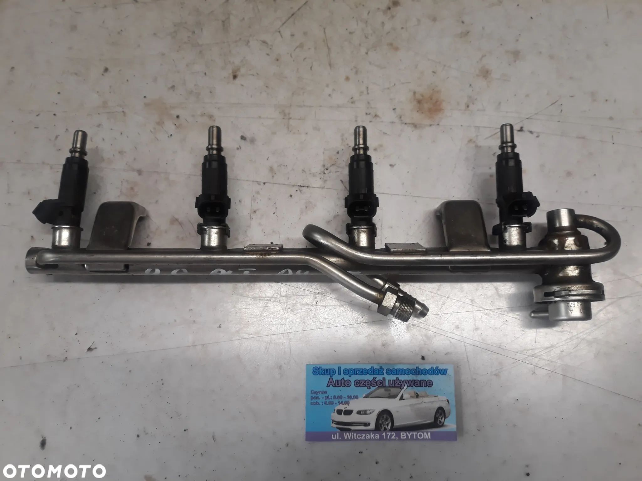 LISTWA WTRYSKOWA AUDI A4 B7 2,0 20V  ALT   06B133551T - 1