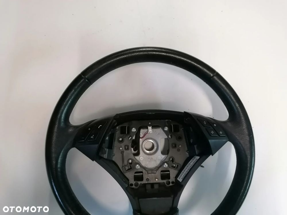 BMW 5 E60 E61 03- KIEROWNICA MULTIFUNKCJA SKÓRZANA - 5