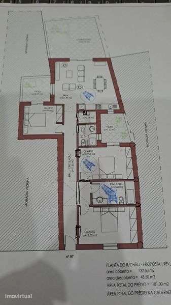 Moradia T3 com projeto aprovado - Grande imagem: 5/7