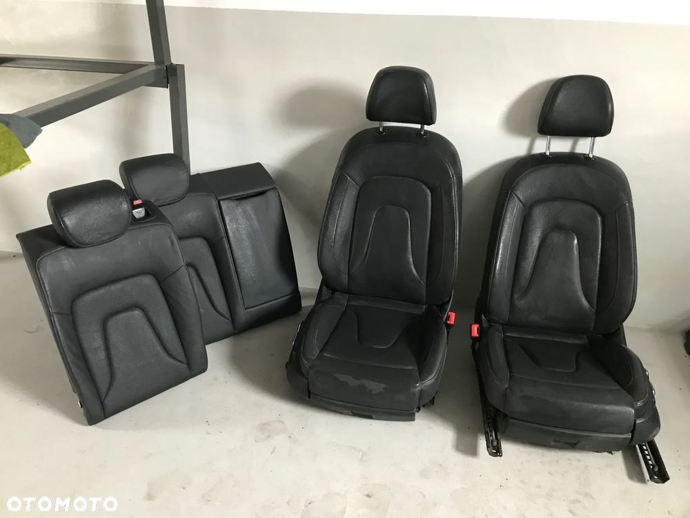 Audi A4 B8 S4 8K 11- fotele fotel lewy prawy kanapa, grzane wentylowane elektryczne - 1