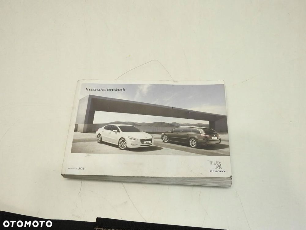 INSTRUKCJA OBSŁUGI ETUI PEUGEOT 508 I - 3