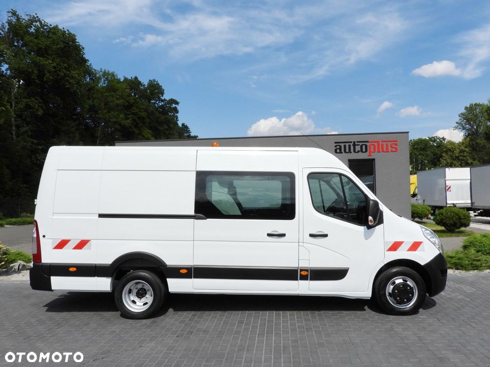 Renault MASTER FURGON BRYGADÓWKA 7 MIEJSC TEMPOMAT BLIŹNIACZE KOŁA KLIMATYZACJA  145KM - 8