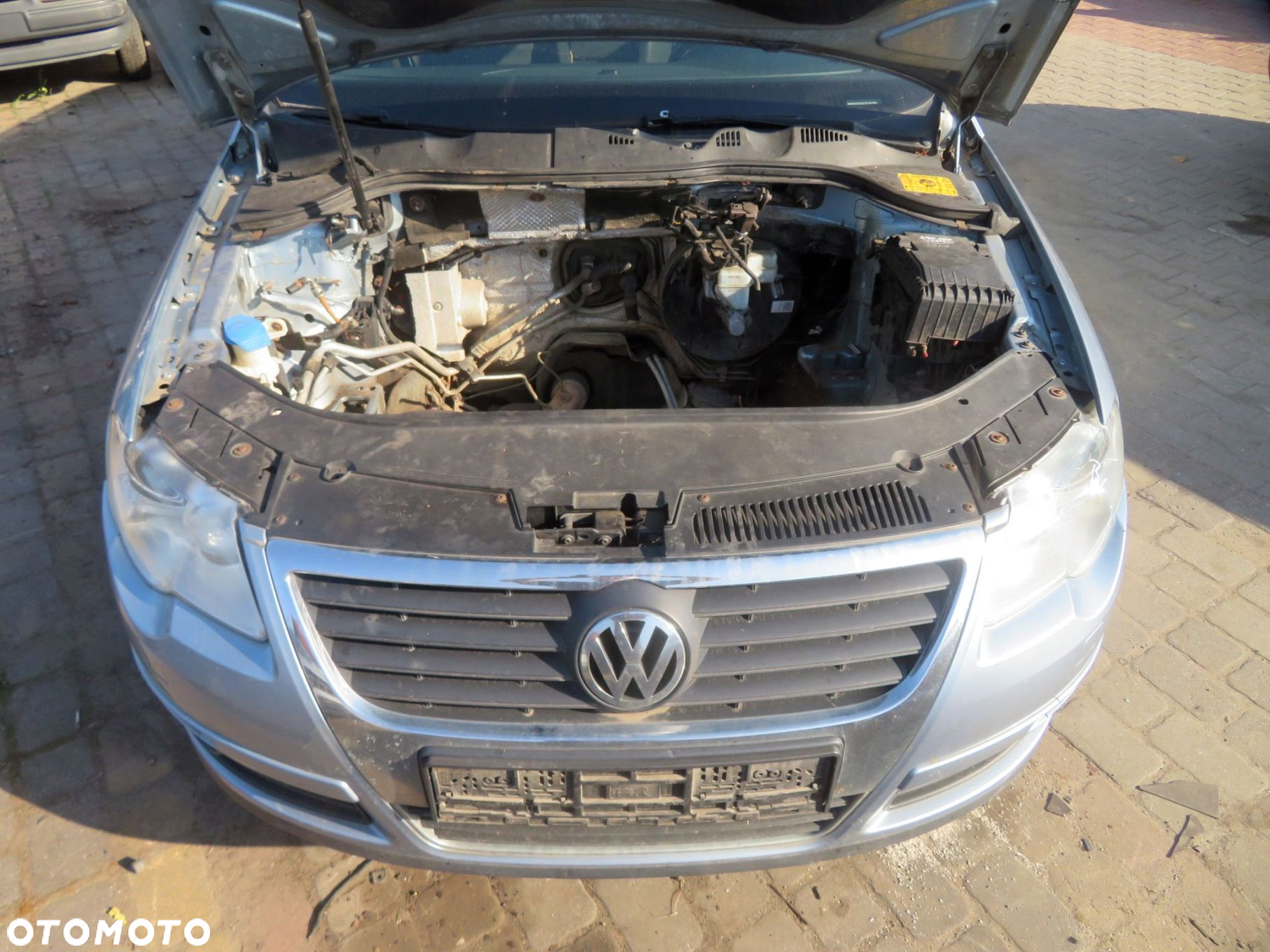 MASKA ZDERZAK BŁOTNIKI LAMPY PASSAT B6 LB5M  VOLKSWAGEN 2005-2010 SREBRNY PRZÓD KOMPLETNY - 22