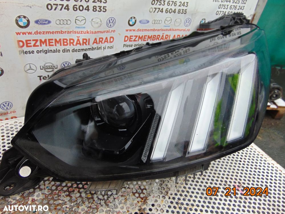 Far full Led Peugeot 208 dupa 2019 faruri stanga dreapta peugeot 208 2008 full led europa complete - 4