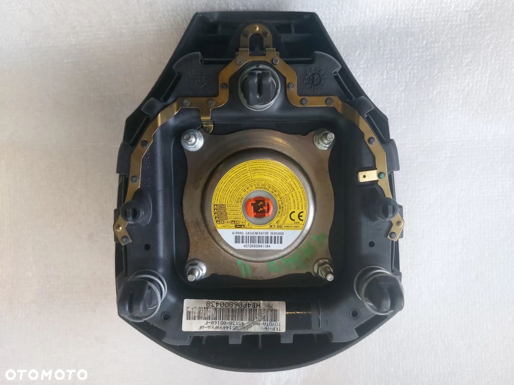 Air Bag poduszka kierowcy w kierownice Toyota Yaris II 45130-0D160-F - 4