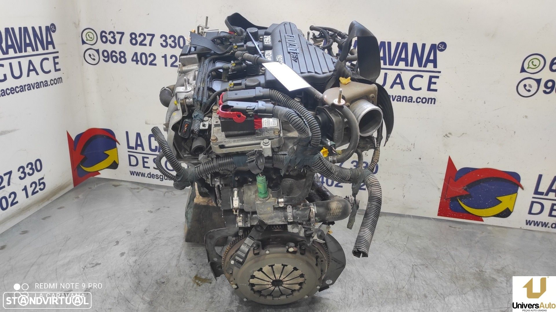 MOTOR COMPLETO FIAT STILO 2002 -182B6000 - 7
