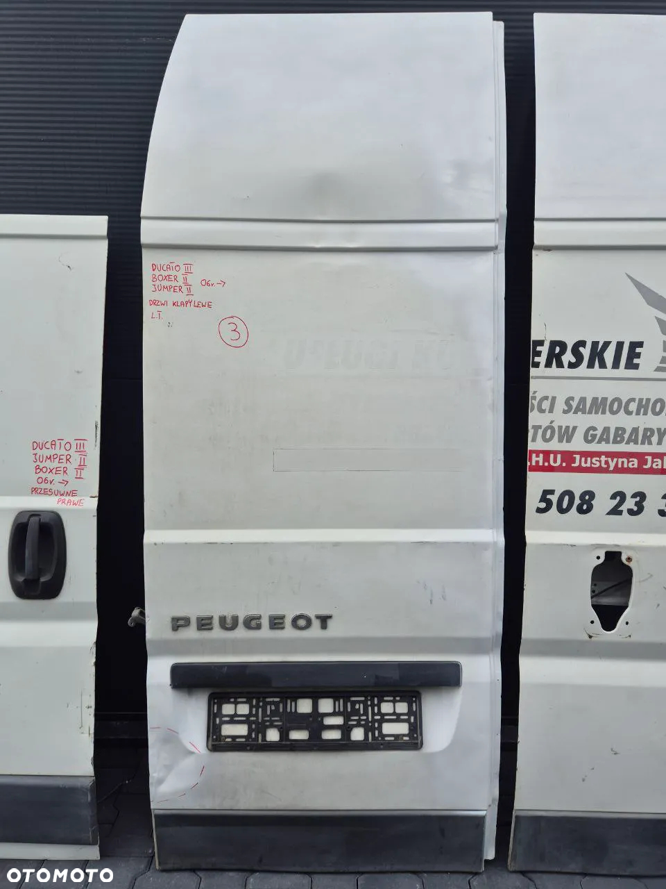 DUCATO III BOXER II JUMPER II 06r-> DRZWI MASKA BŁOTNIK - 5