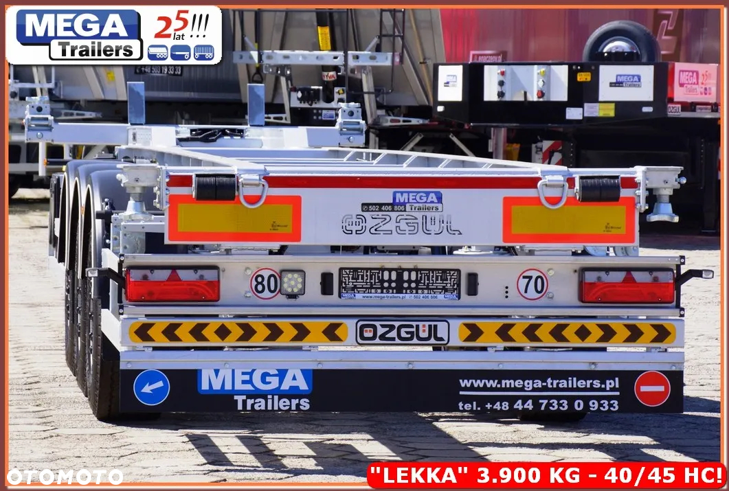 Inny Podwozie LIGHT 3.900 kg - kontenery 40/45 Ft (HC) z ADR EX3 !!! - 41
