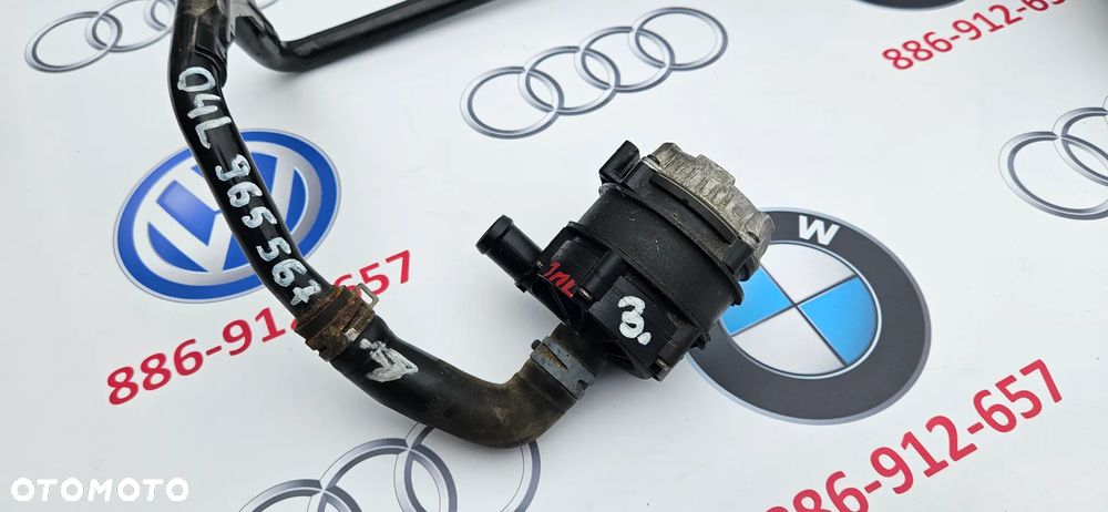 VW Passat B8 VW Arteon 2.0 TDI 240 KM CUA  Elektryczna pompa cieczy chłodzące Dodatkowa pompka wody 7P0965567 Przewód wody Rura wąż Magistrala wodna 03N121065J - 8