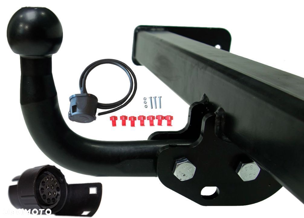 hak holowniczy + WIĄZKA + GNIAZDO 7 PIN KIA K-2700 K2500+FRONTIERS SKRZYNIA RAMA KONTENER 98-2003 - 1