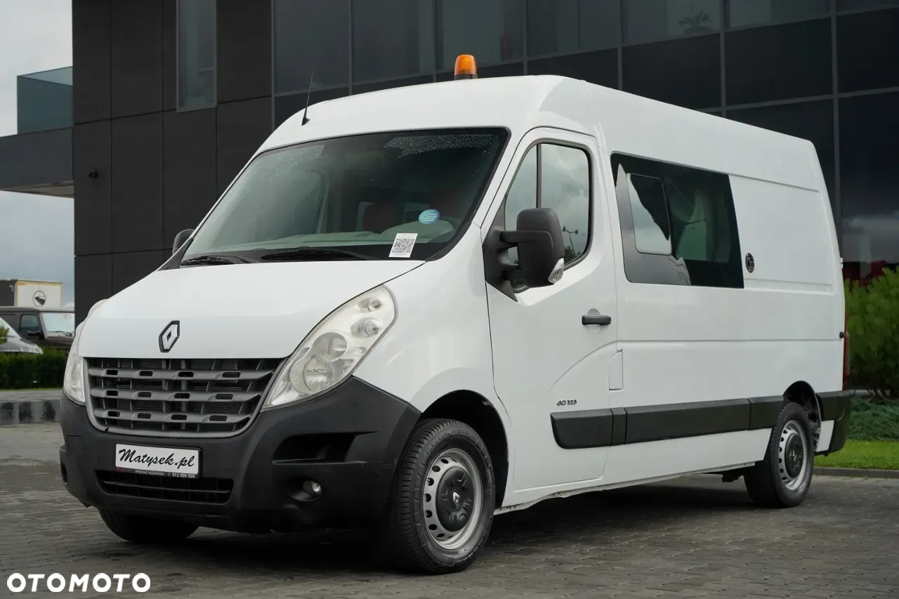 Renault MASTER / MANUAL / ZABUDOWA / DMC 3500KG / 6 MIEJSC / SPROWADZONY / PO KONTRAKCIE SERWISOWYM - 5