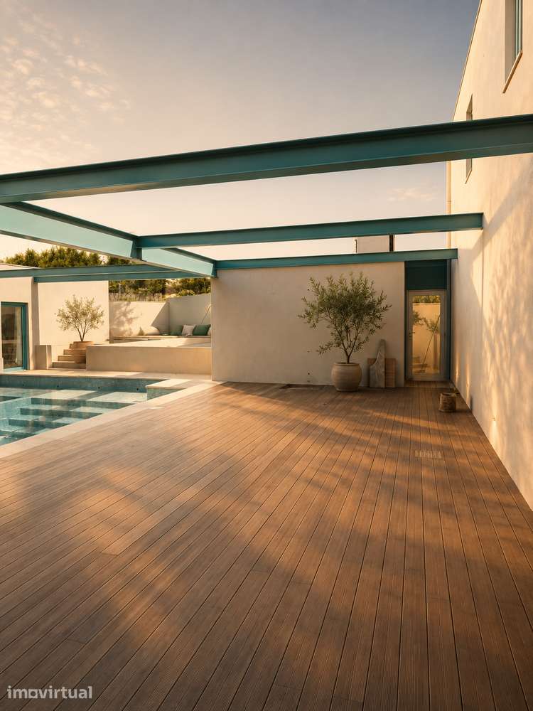Moradia T2 com 180 m² de Espaço Exterior e Piscina - Grande imagem: 5/31