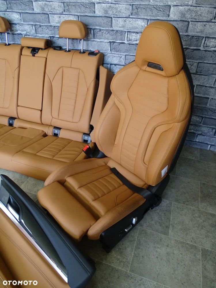 FOTELE KOMPLETNY ŚRODEK BOCZKI KANAPA M SPORT BMW F97 X3M G01 X3 NOWE - 8