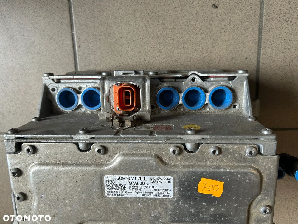STEROWANIE ELEKTRYCZNE ŁADOWARKA PRĄDNICA BATERII VW 5QE907070L - 3