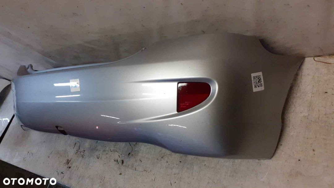 ^ ZDERZAK TYŁ TYLNY DO HONDA CIVIC VII 7 LIFT FL POD HAK NH623M SREBRNY - 2