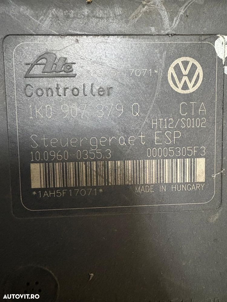 Pompa ABS Seat Leon 2 2005-2009 1.9 TDI  1K0907379Q - 3