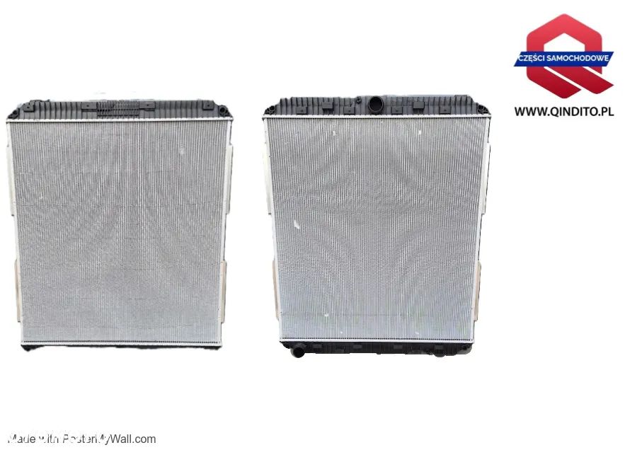 CHŁODNICA WODY 671760 NISSENS MERCEDES - 1