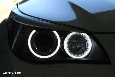 LED Marker Angel Eyes pentru BMW E60 E61 LCI Facelift Halogen 20W CREE LED ⭐️⭐️⭐️⭐️⭐️ - 6