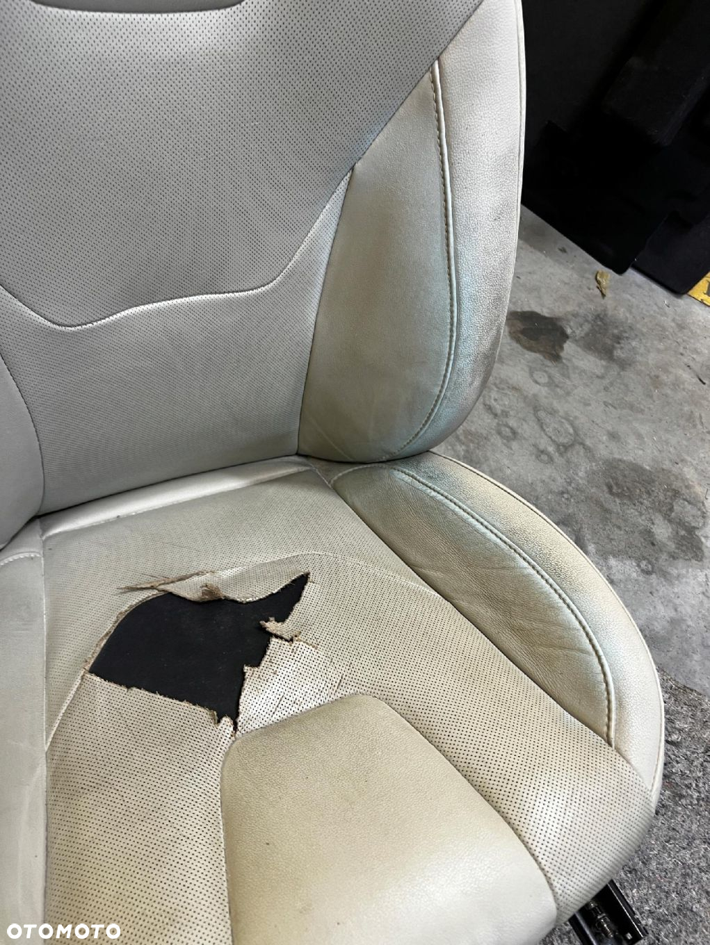 FOTEL LEWY PRZÓD SKÓRA WENTYLACJA ELEKTRYKA AIRBAG FORD FUSION USA 2017R - 4