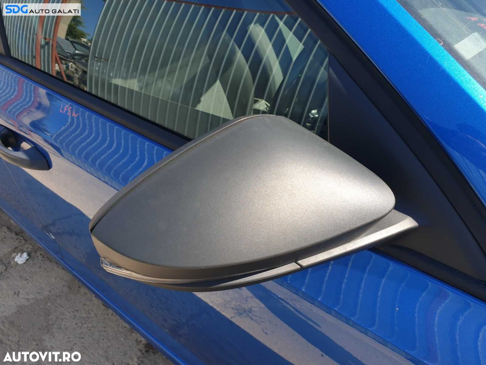 Oglinda Dreapta Electrica Fara Pliere Rabatare si Lumina Ambientala cu semnalizarea Sparta Skoda Octavia 3 2013 - 2017 [C7967] - 3