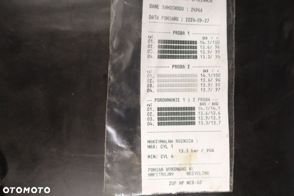 SILNIK MEGANE III 1.4TCE 130KM H4JA700 TEST - 3