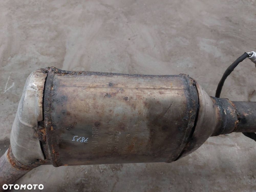 TŁUMIK WYDECH KOMPLET KATALIZATOR PUSTY BMW E46 COMPACT 1.8 16V N42 7510682 - 2