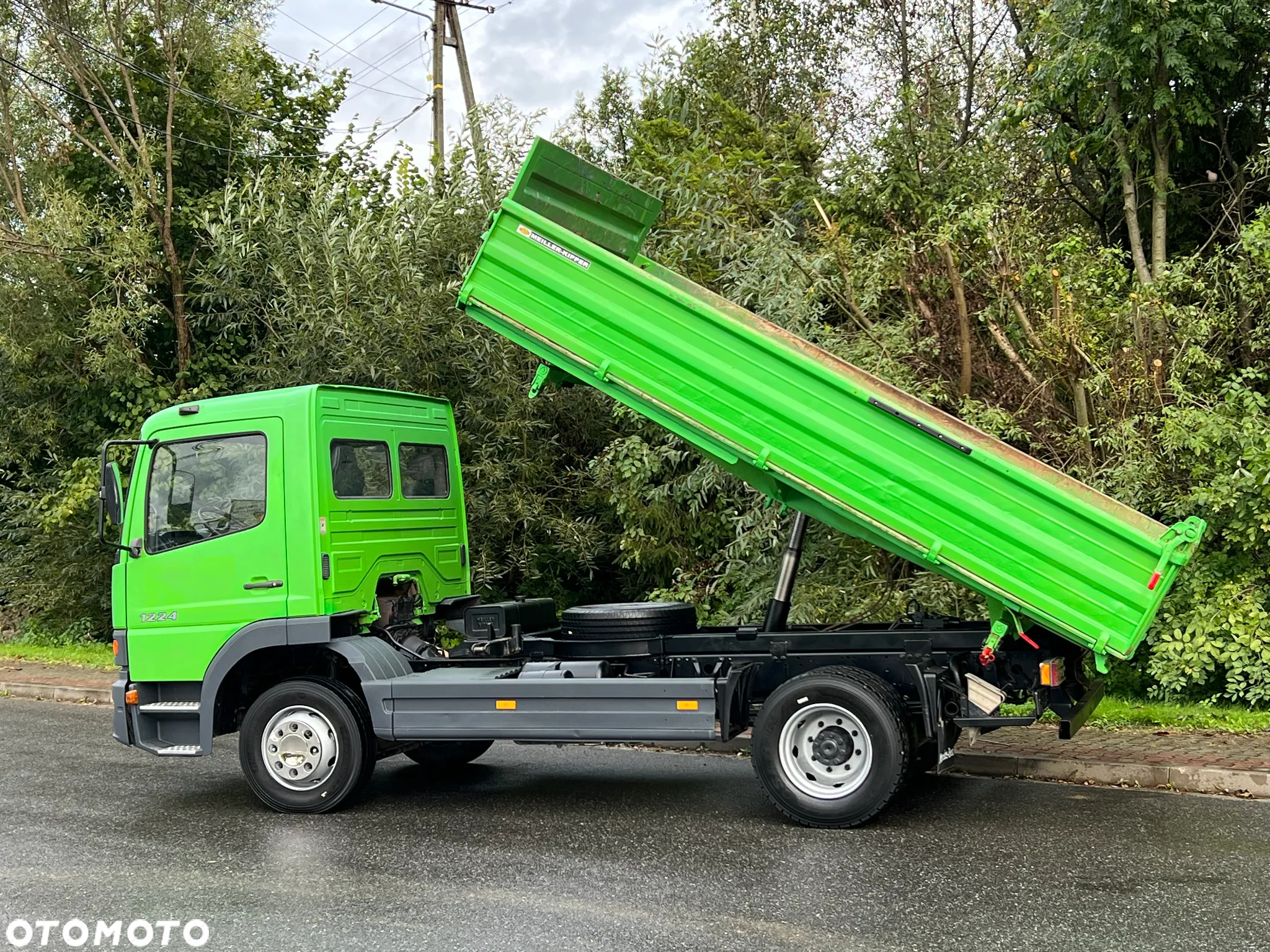 Mercedes-Benz * Mercedes ATEGO 1224 Kiper * Wywrotka MEILLER x3 * Bardzo Dobry Stan - 22
