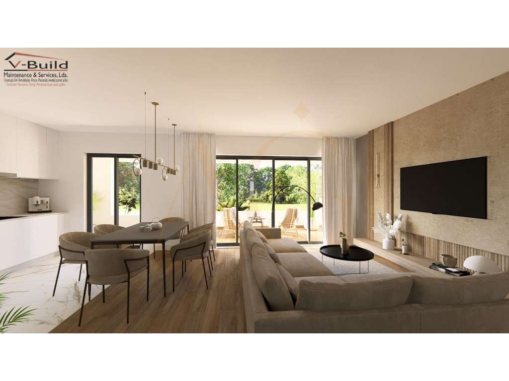 Apartamento T3 com terraço grande e jacuzzi em fase de construção - Grande imagem: 3/28
